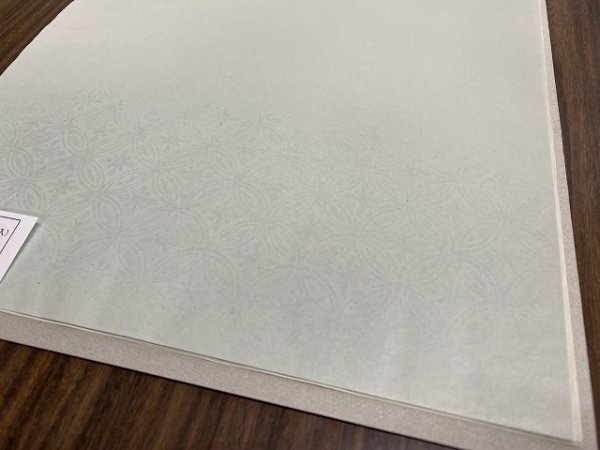 画像2: 【40％OFF】No1800　半懐紙　（10枚入） (2)