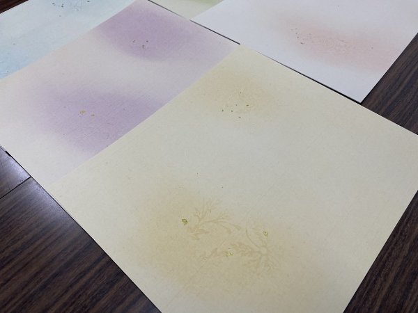 画像4: 歌用大色紙　No.18　（5枚入） (4)