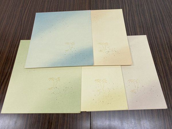 画像2: 歌用大色紙　No.33　（5枚入） (2)