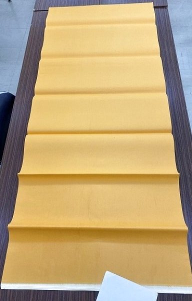 画像2: 二双 染加工 濃オード 2.3尺×6尺 (5枚) (2)