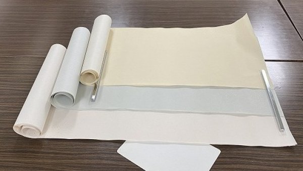 画像4: 楮紙No.15　グレー　1尺×3尺　（10枚入） (4)