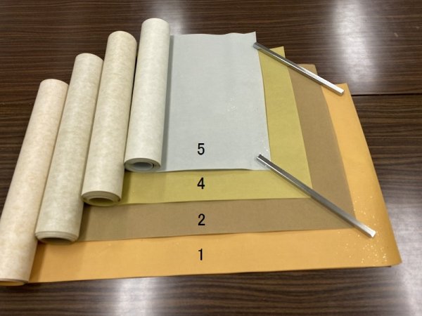 画像4: 雁皮　具引砂子　No.107-1　半切 (4)