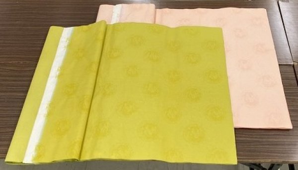 画像2: 同色紋型打大 黄金色 2.3尺×6尺 (5枚) (2)