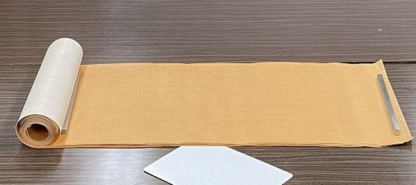 画像5: 雁皮No.158 柿茶 1尺×6尺 (10枚入) (5)