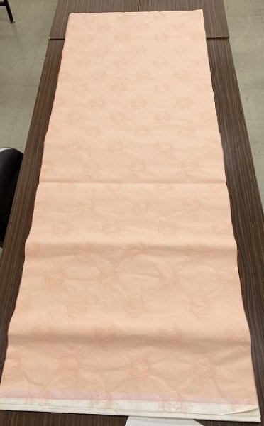 画像5: 同色紋型打大　サーモンピンク　2.3尺×6尺　（5枚） (5)
