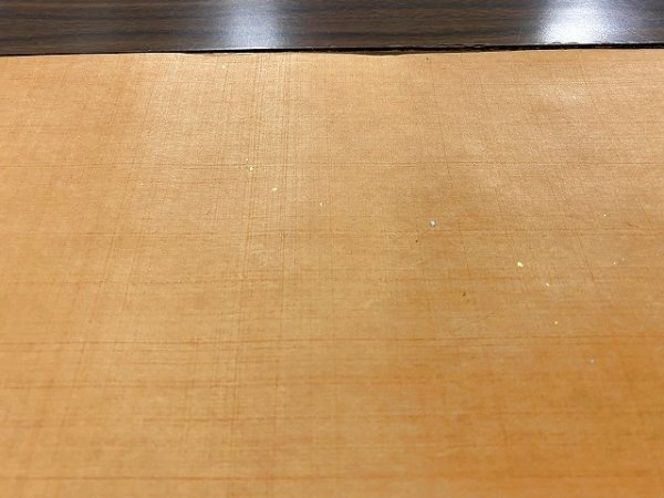 画像2: 雁皮No.158 柿茶 1尺×6尺 (10枚入) (2)