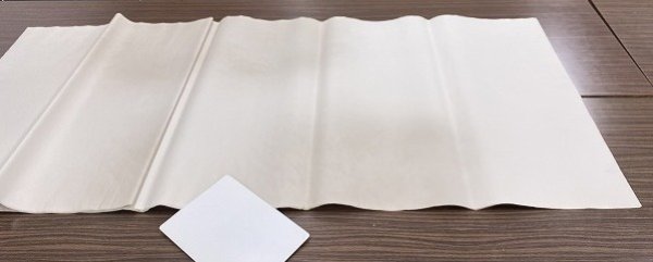 画像3: 玉椿　全体ボカシ　No.204　渋茶　2尺×6尺　（5枚） (3)