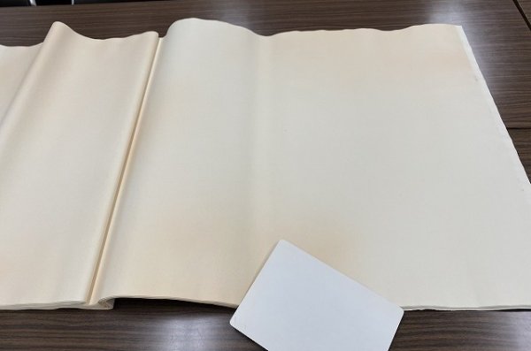画像2: 紅星牌二層夾宣 澱粉加工 老梅ボカシ 2尺×6尺 (5枚) (2)