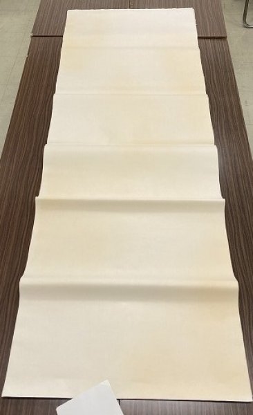 画像5: 汪六吉牌夾宣　澱粉加工　老梅ボカシ　2尺×6尺　（5枚） (5)
