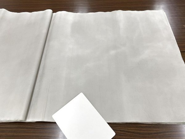 画像1: 色染加工　楮紙No.228　ウスグレー　2尺×6尺　（5枚） (1)