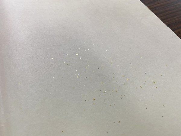 画像4: 楮紙三色ボカシ金銀砂子振No.19-3 全紙 (5枚) (4)