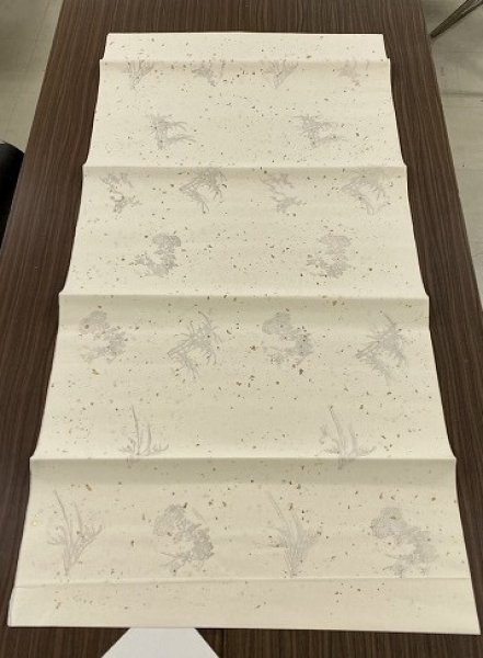 画像6: 四君子型打冷金　全紙 　（5枚） (6)