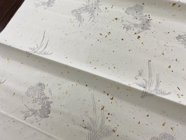 画像2: 四君子型打冷金　全紙 　（5枚） (2)