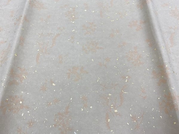 画像2: 紅草柄型打　金振　薄茶　1.75尺×7.5尺 (2)