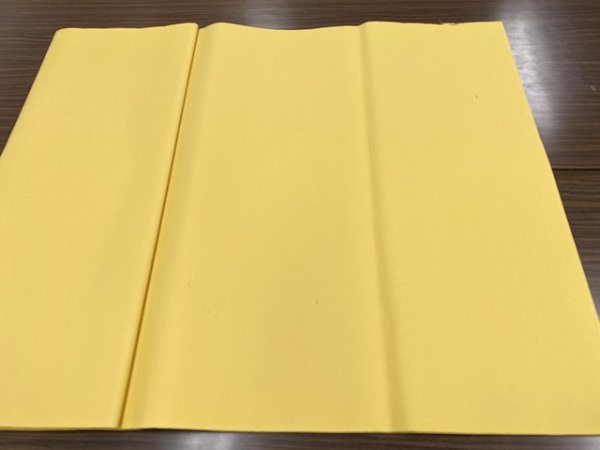 画像2: 絹目画仙紙 黄 全紙 (5枚) (2)