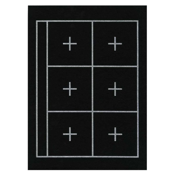 画像3: 下敷　規格判　 No.1　6.4マス入　黒セリース (3)