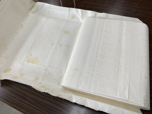 画像3: 【枯紙】(石)No.1　半切　（100枚入） (3)