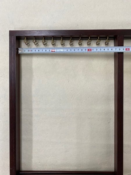 画像7: 筆掛 衣桁型 漆 (7)