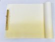 画像1: 羅紋箋No.350　横裾ボカシ砂子　金茶　1尺×3尺　（1箱20枚入） (1)