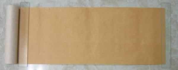 画像7: 雁皮No.158 柿茶 1尺×6尺 (10枚入) (7)